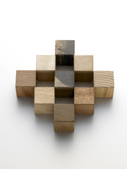 wooden cubes - cubi di legno