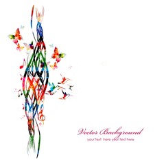 Naklejka premium abstract vector background