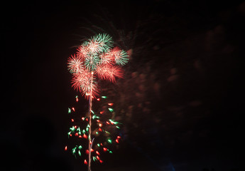 Holiday Celebration Fireworks Display
