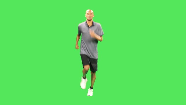 Male runner