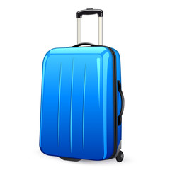 suitcase blue