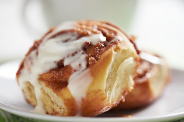 Delicious Fresh Homemade Cinnamon Rolls for breakfast