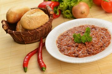 hot chili con