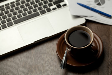 modern office desktop