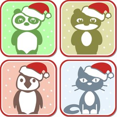 Christmas animals