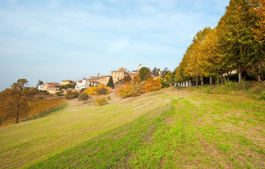 Neive, nelle Langhe, Italia