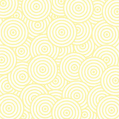 Yellow circle pattern