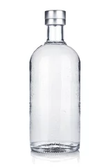 Zelfklevend Fotobehang Bottle of russian vodka © karandaev