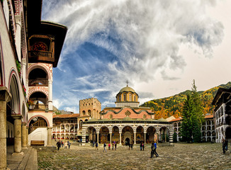 Fototapeta na wymiar Rila Monastery