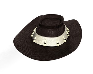 Adventurers leather hat
