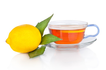 tea with lemon