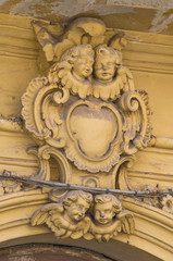 Santorenzo-Bardoscia palace. Galatina. Puglia. Italy.