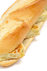 spanish tortilla de patatas sandwich
