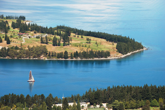 Lake Wakatipu, New Zealand