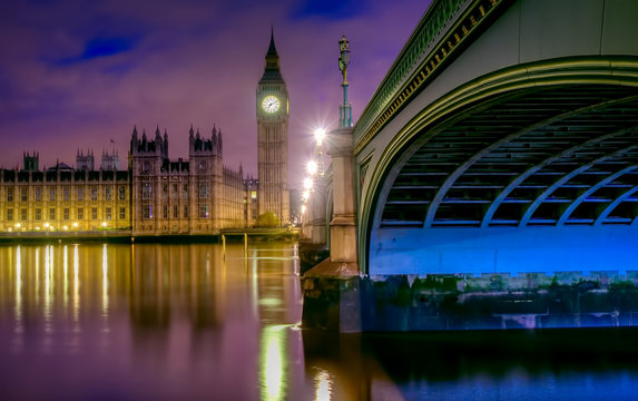 Big Ben  and Westminster Bridge