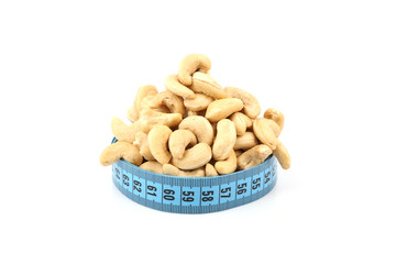 cashew (nut) and meter