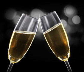 glass of champagne