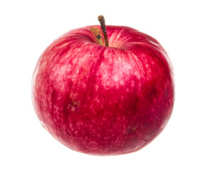 Red apple isolated on white background