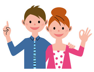 カップル　オーケー