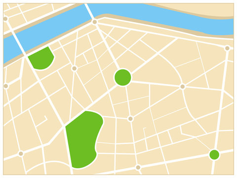 carte touristique - plan de ville