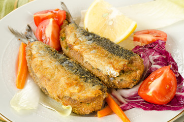 Sardine ripiene, stuffed sardines