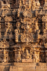 Fototapeta na wymiar Brihadishwarar Temple, Thanjavur