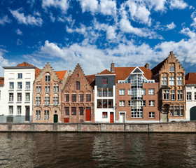 Fototapeta na wymiar Używany średniowiecznej architektury (Brugge), Belgia