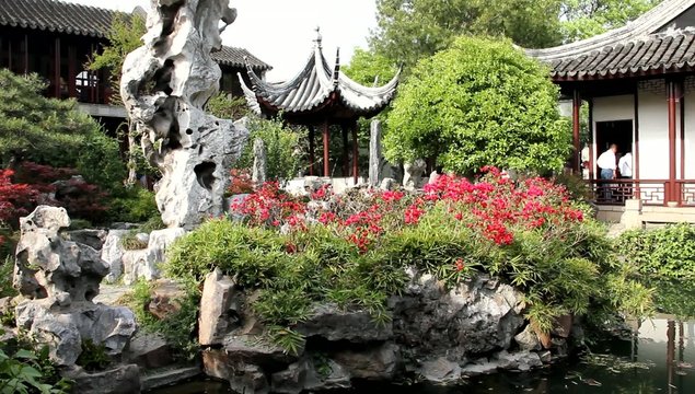 Classical Asian garden