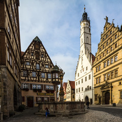 Naklejka premium Rothenburg ob der Tauber