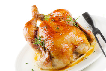 Roasted chicken