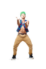 male hip-hop dancer