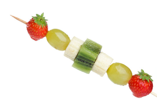 Spiedino di frutta - fruit skewers