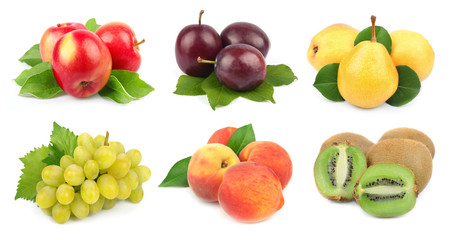 Collection sweet fruit