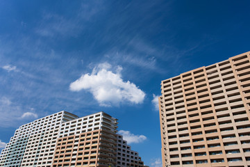 Fototapeta premium 高層マンション