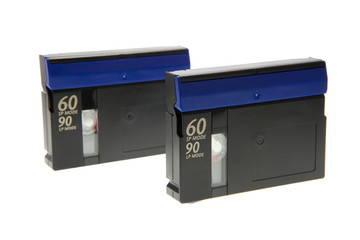 Two mini dv video tapes