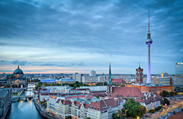 Blick über Berlin Fernsehturm