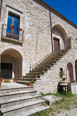 Fototapeta na wymiar Zamek Sant'Agata di Puglia. Apulia. Włochy.