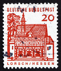 Postage stamp Germany 1965 Portico, Lorsch