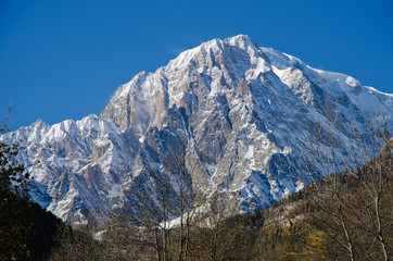 Monte Bianco - Il versante italiano da Courmayeur
