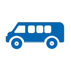Mini Bus bleu