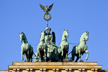 Brandenburg Gate Quadriga in Berlin
