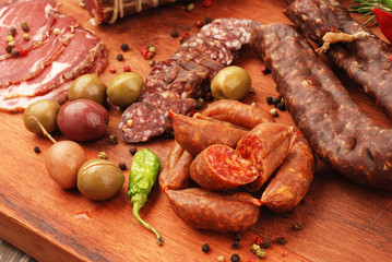 AFFETTATI DI SALUMI ( SLICED OF MEAT )