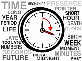 time theme vector 2