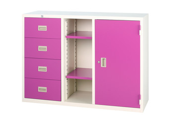 Closet in violet cute useful and hard to find a colorful furnitu