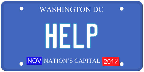 Help Washington DC License Plate
