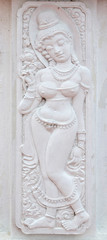 Fototapeta na wymiar Thai woman statue