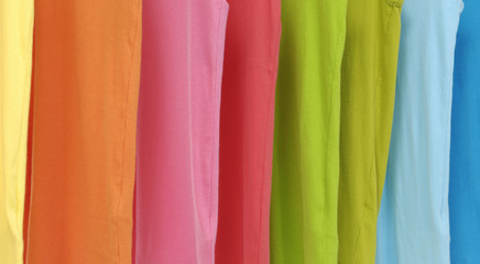 colorful cotton cloth texture