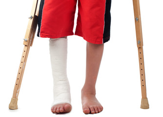 Leg fracture