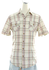 Male checkered shirt