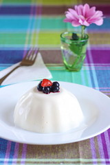Творожная панна котта